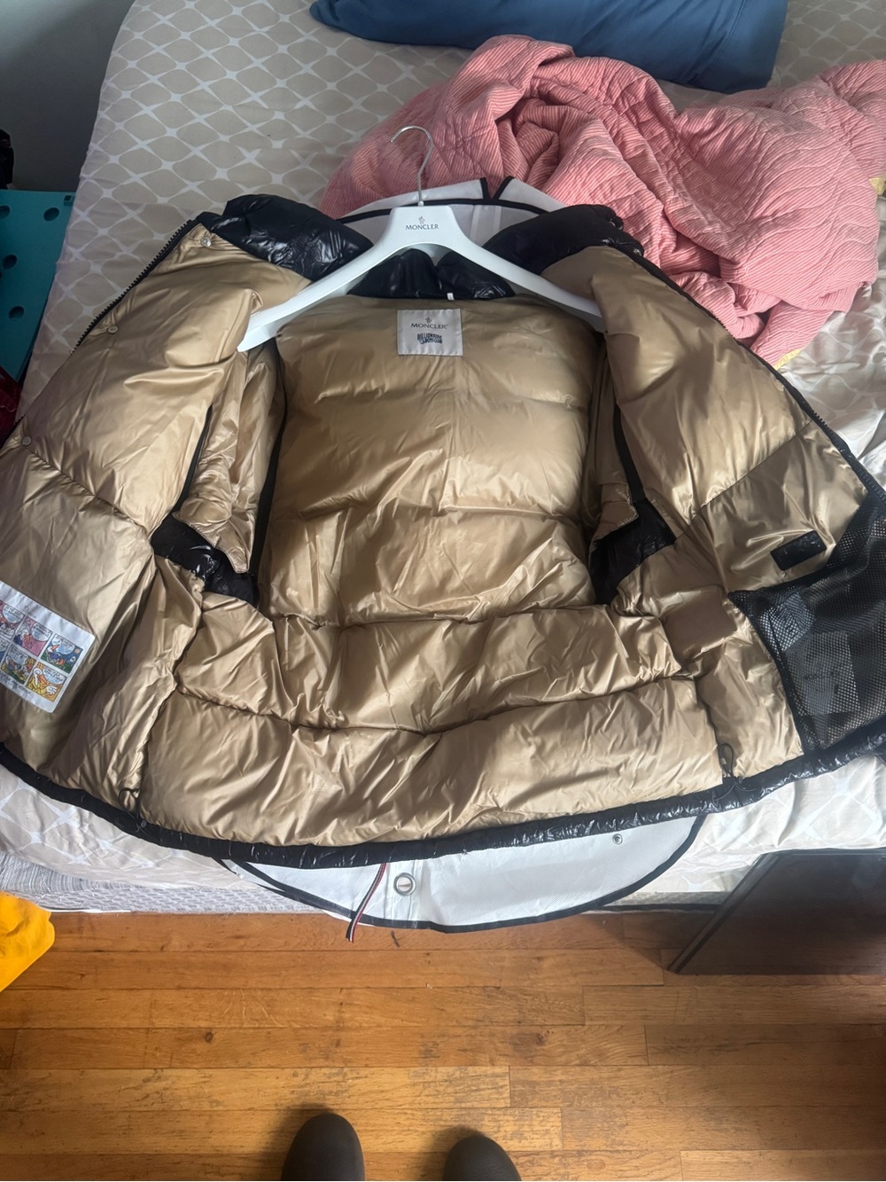 Moncler x Billionaire Boys Club Puffer jacket with removable arms. - Picture 4 of 7